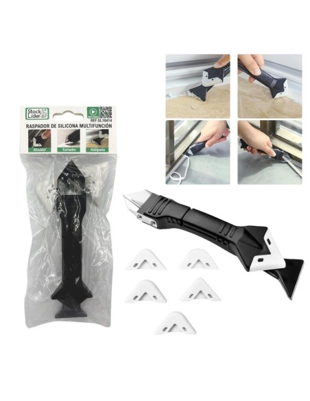SL10414 RASPADOR DE SILICONA (12U)