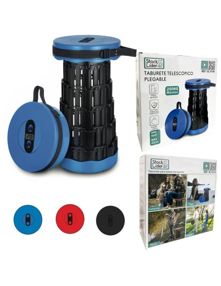 TABURETE TELESCOPICO PLEGABLE SL10106