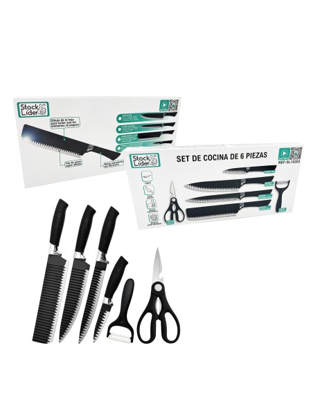 SL10282 SET CUCHILLO DE 6 PIEZAS