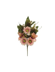 CONJUNTO GERBERA AUTUMN X9-52CM (CORAL)
