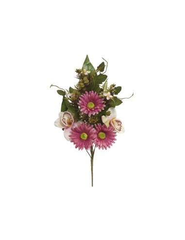 CONJUNTO GERBERA AUTUMN X9-52CM (ROSA)