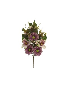 CONJUNTO GERBERA AUTUMNX9-52CM (VIOLETA)