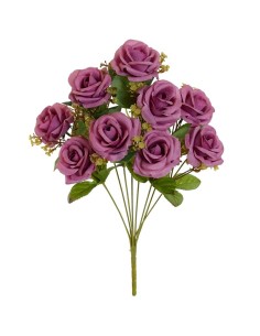 RAMO ROSAS (A) X 9-44 CM (VIOLETA)