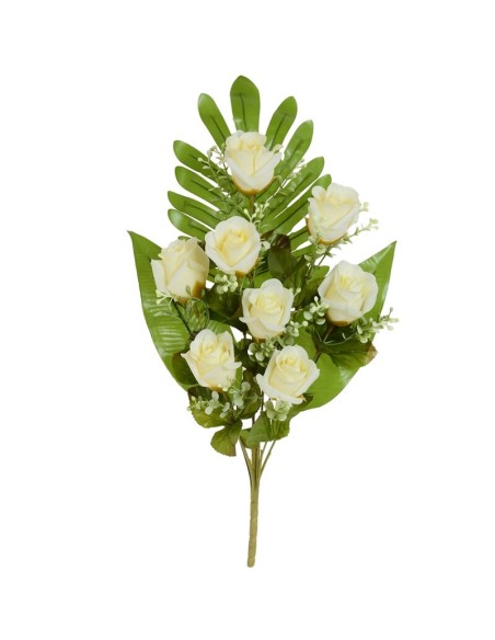 CONJUNTO CAPULLOS (A) X 8 -53 CM (CREMA)