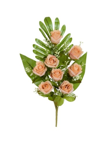 CONJUNTO CAPULLOS (A) X 8 -53 CM (CORAL)