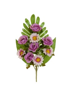 CONJUNTO ROSAS-DAISY (A) X 9 -51CM (VIO)
