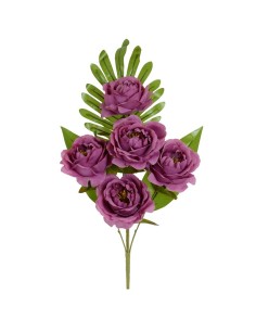 CONJUNTO PEONY (A) X 5-50CM (VIOLETA)