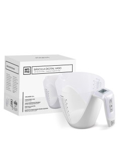 EMMA BASCULA COCINA DIGITAL VASO BLANCA 1,2L GB1K6