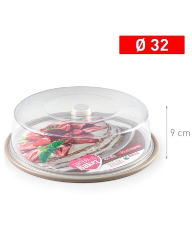 TARTERA 32CM 9CM ALTO BAKER SURTIDO