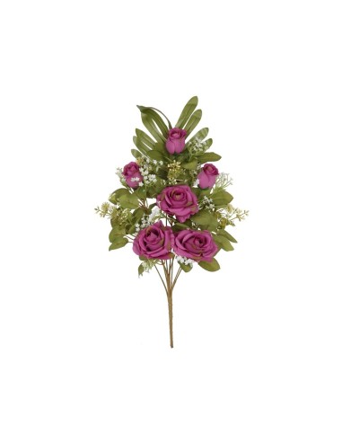 CONJUNTO ROSAS-CAP (A) X 9- 52 CM (VIO)