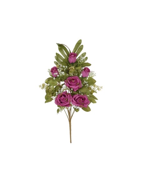 CONJUNTO ROSAS-CAP (A) X 9- 52 CM (VIO)