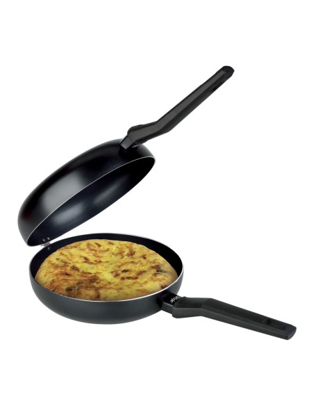 SARTEN 20CM DOBLE TORTILLA LUXE