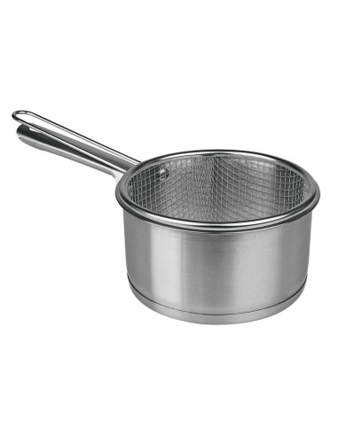 CAZO INOX + CESTILLO FREIDOR DE 16 cm
