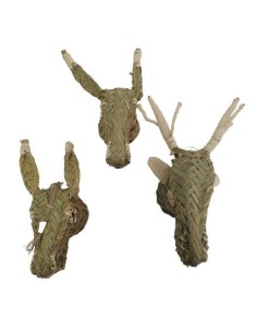 CABEZA PEQUEÑA COLGANTE ESPARTO SURT