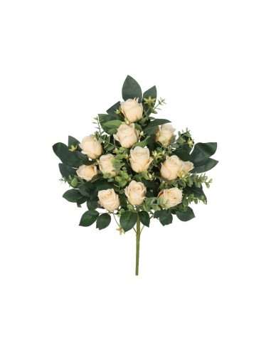 CONJUNTO CAPULLOS X 12 - 55 CM (CREMA)