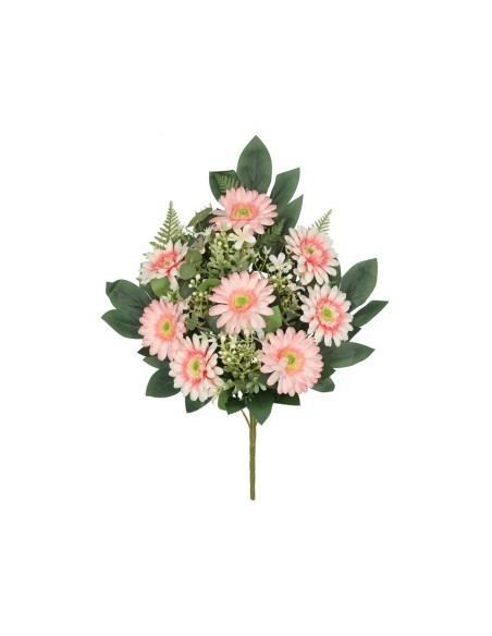 CONJUNTO GERBERAS X 12 - 56 CM (ROSA)