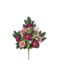 CONJUNTO GERBERAS X 12 - 56 CM (VIOLETA)