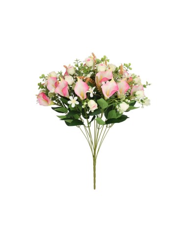 RAMO CALAS-CAPULLOS X 12 - 53 CM (ROSA)