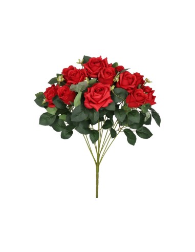RAMO ROSAS-CAPULLO X 13 - 49 CM (ROJO)