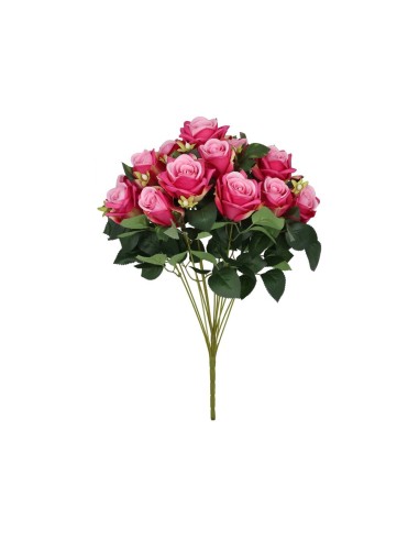 RAMO ROSAS-CAPULLO X 13 - 49 CM (FUCSIA)