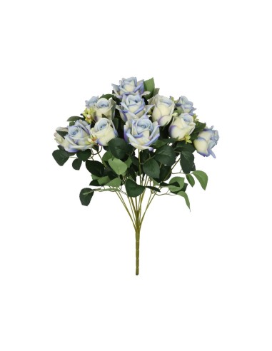 RAMO ROSAS-CAPULLO X 13 - 49 CM (AZUL)