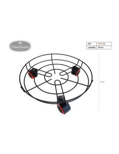 PORTA MACETA METAL  34CM