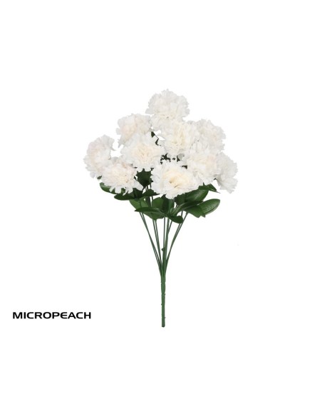 RAMO CLAVEL MICROPEACH X 10 - 44 CM (BL)