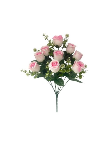 RAMO CAPULLOS X 9 - 45 CM (ROSA)