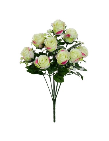 RAMO CAPULLOS BEST NEW X 9 46 CM (CREMA)