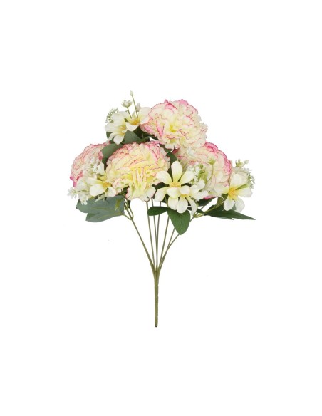 RAMO CLAVEL MIXED X 8 - 45 CM (VIOLETA)