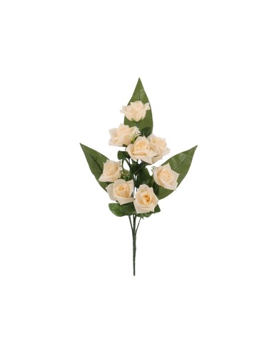 CONJUNTO ROSAS X 9-55CM (MARFIL)