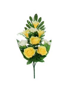 CONJUNTO ROSAS-LIRIO X 9-53 CM (AM)