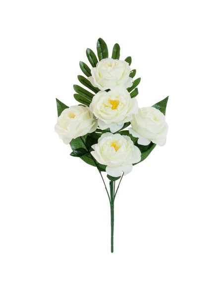CONJUNTO PEONIA X 5-50CM (BLANCO)