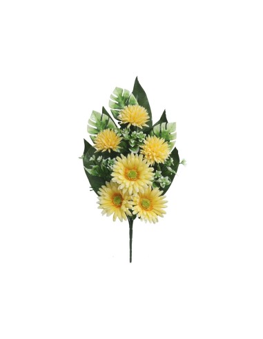 CONJUNTO GERBERAS-CRIS. X 9-47 CM (AM)