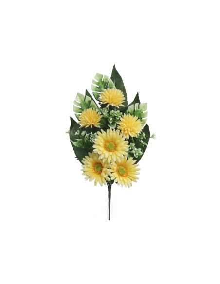 CONJUNTO GERBERAS-CRIS. X 9-47 CM (AM)