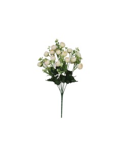 RAMO RANUNKULUS X9 X18 -51CM (CREMA)