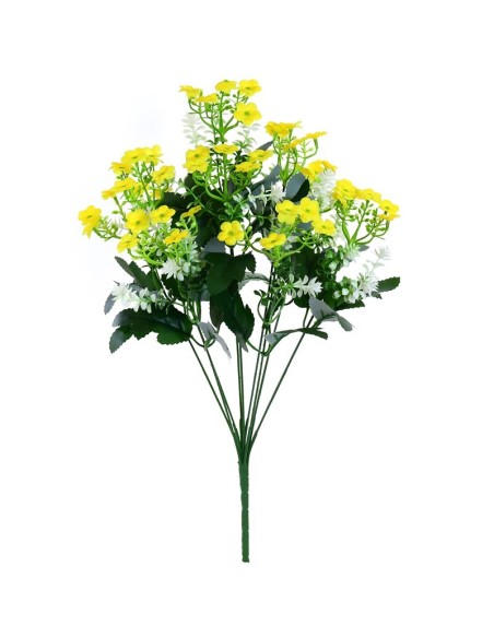 RAMO RELLENO MINI FLOR X 9- 51CM (AM)
