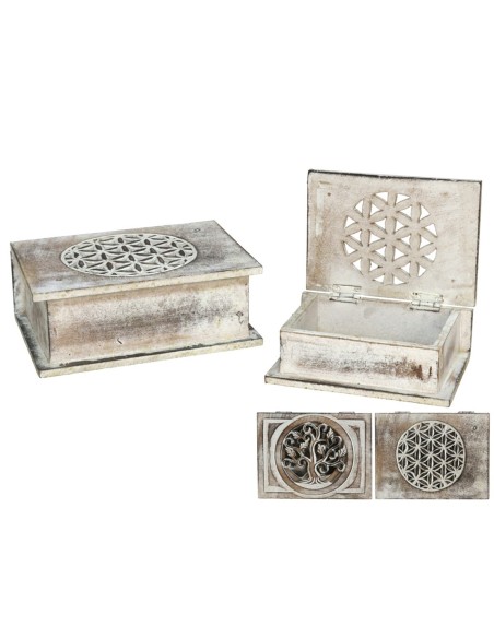 SET 2 CAJAS 20X15 CM ARBOL MANDALA 2 STD