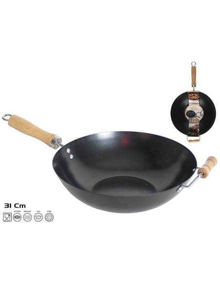 WOK 31 CM 03500035 ACERO