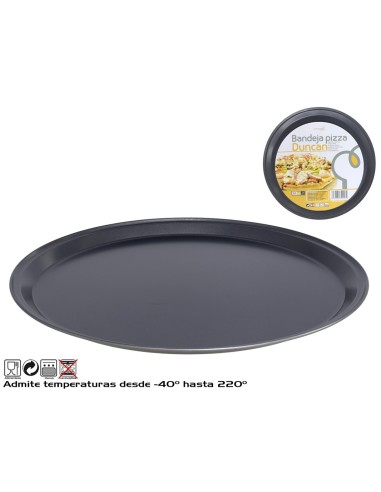 BANDEJA PIZZA DUNCAN 32 CM - ACERO