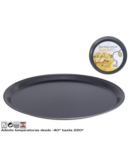 BANDEJA PIZZA DUNCAN 32 CM - ACERO