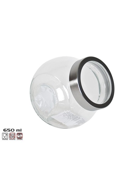 BOTE TRANSPARENTE CRIS 650 ML