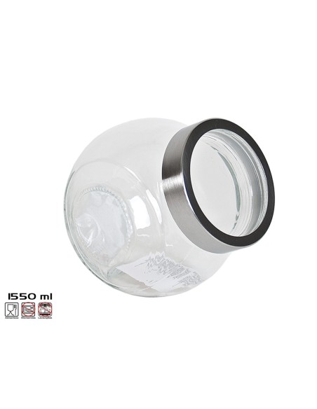 BOTE TRANSPARENTE CRIS 1500 ML