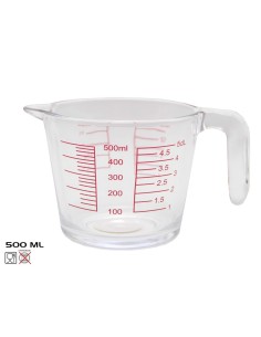 JARRA MEDIDORA CRISTAL 500ML LINDA