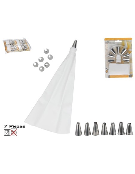 MANGA PASTELERA  NAPOLI 7 PCS