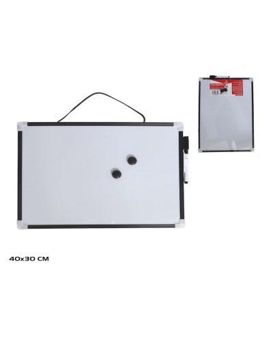 PIZARRA DOBLE CARA MAGN?ICA 40X30CM