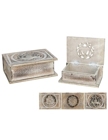 SET 2 CAJAS 20X15 CM BUDA 3 STD