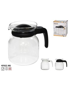 JARRA CAFE 0.65L 653-N CRISTAL SURTIDA