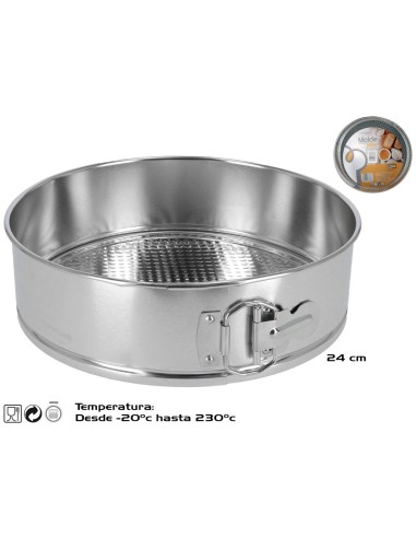 MOLDE DESMONTABLE MIKE 24CM DIAM.