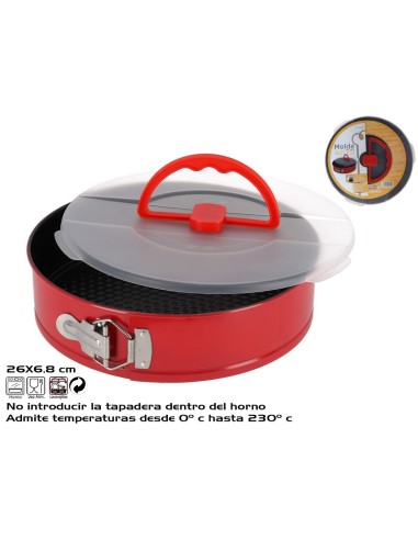 MOLDE C/ TAPA ADRIANA 26X6,8 CM